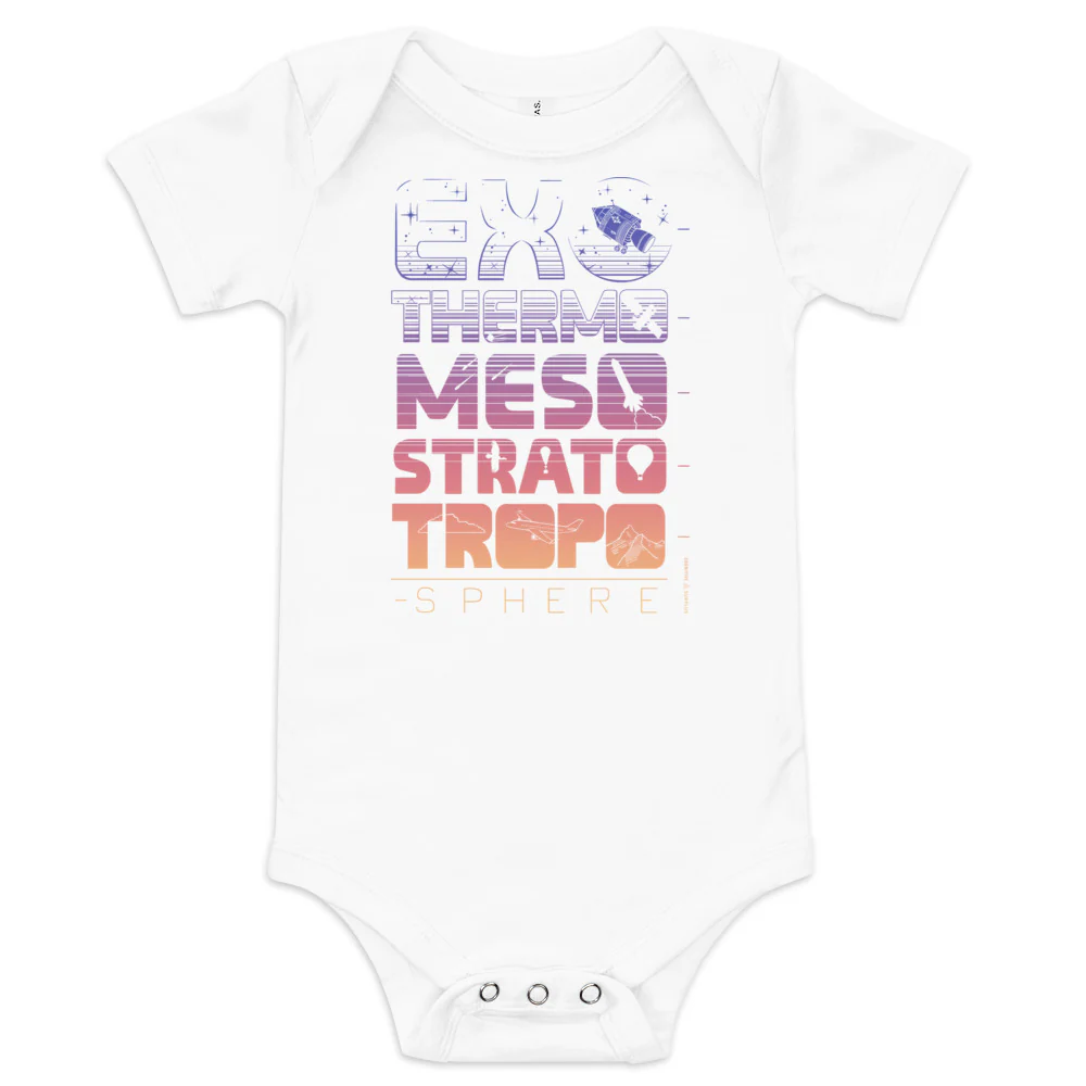 Above the Earth Baby Bodysuit - Image 3