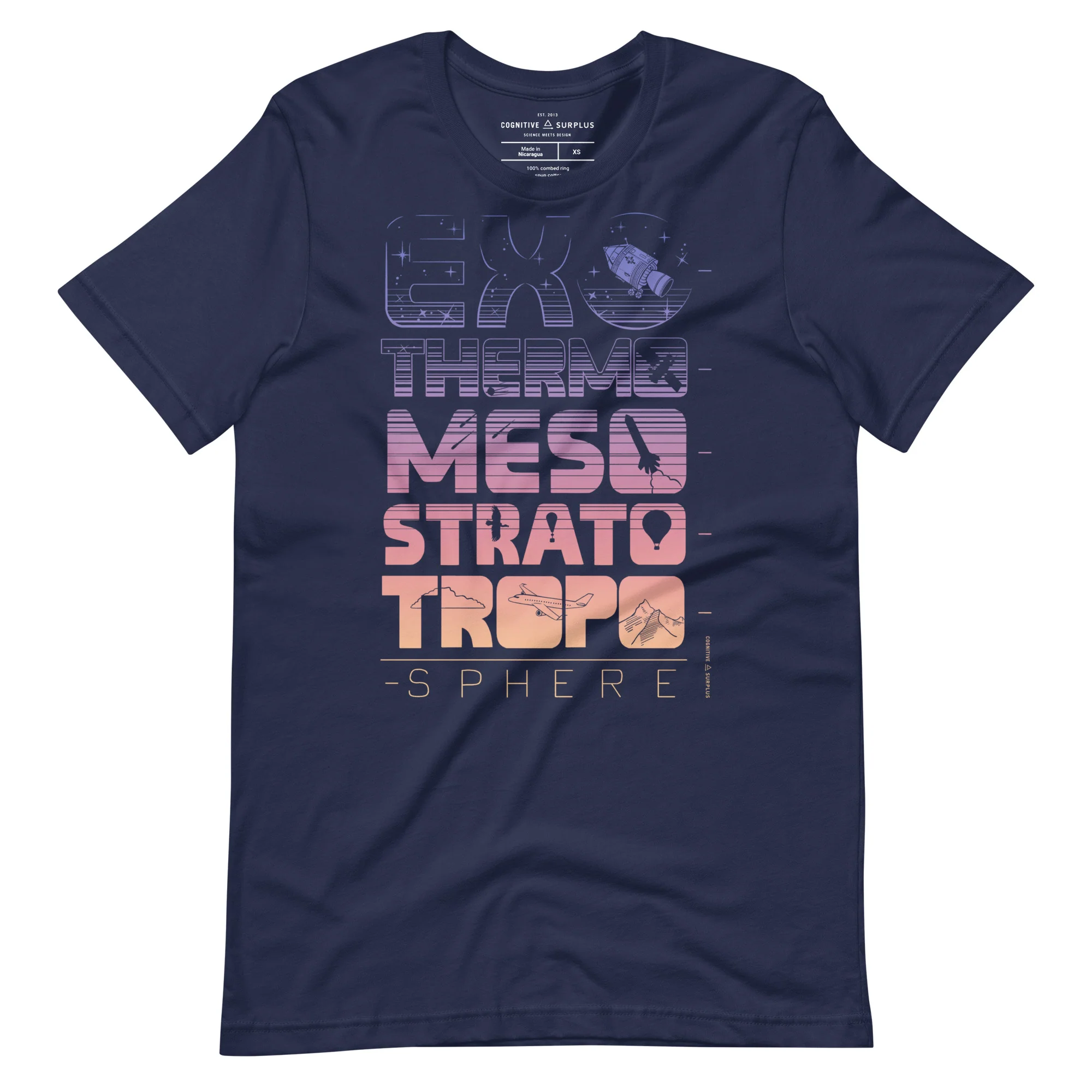 Above the Earth Graphic Tee - Image 2