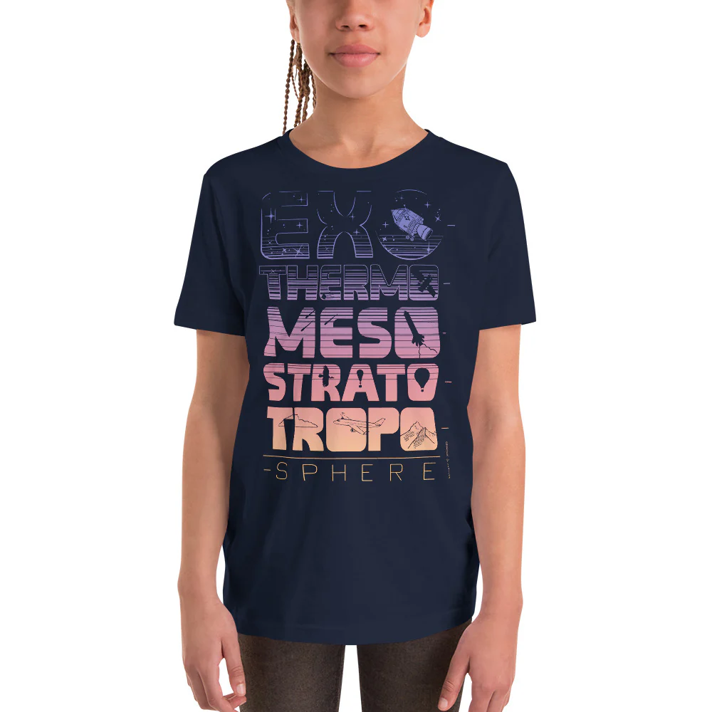 Above the Earth Youth Graphic Tee - Image 3