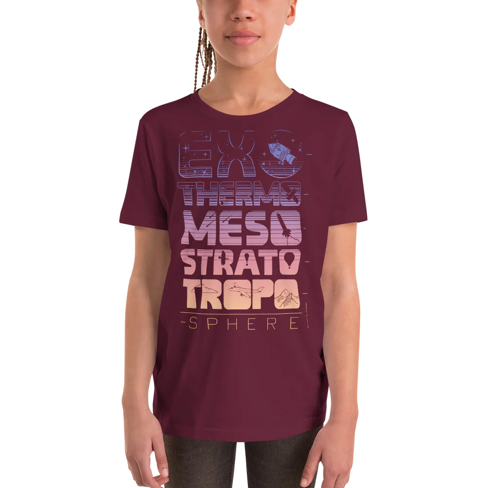 Above the Earth Youth Graphic Tee - Image 4