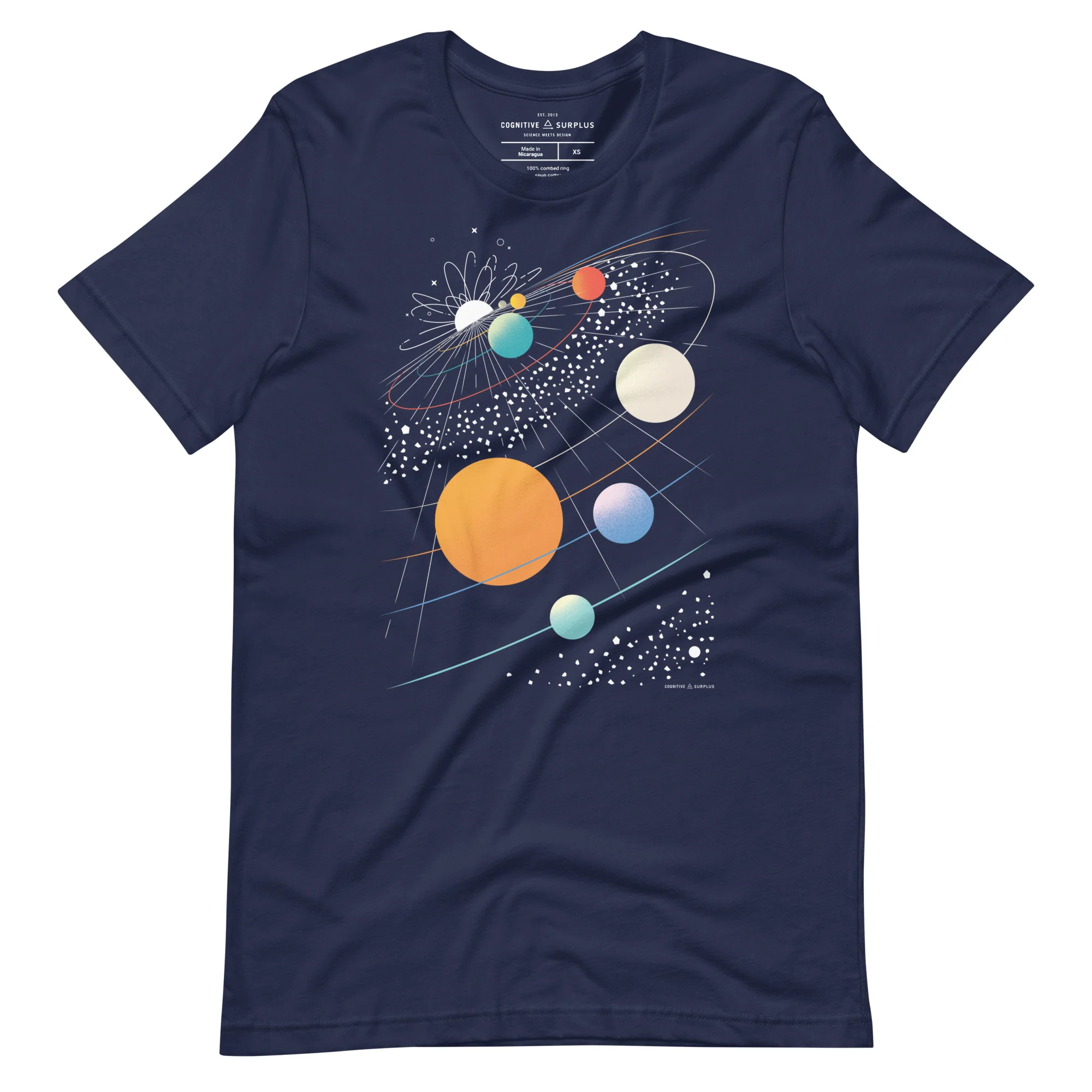 Across the Solar System Graphic Tee - Image 2