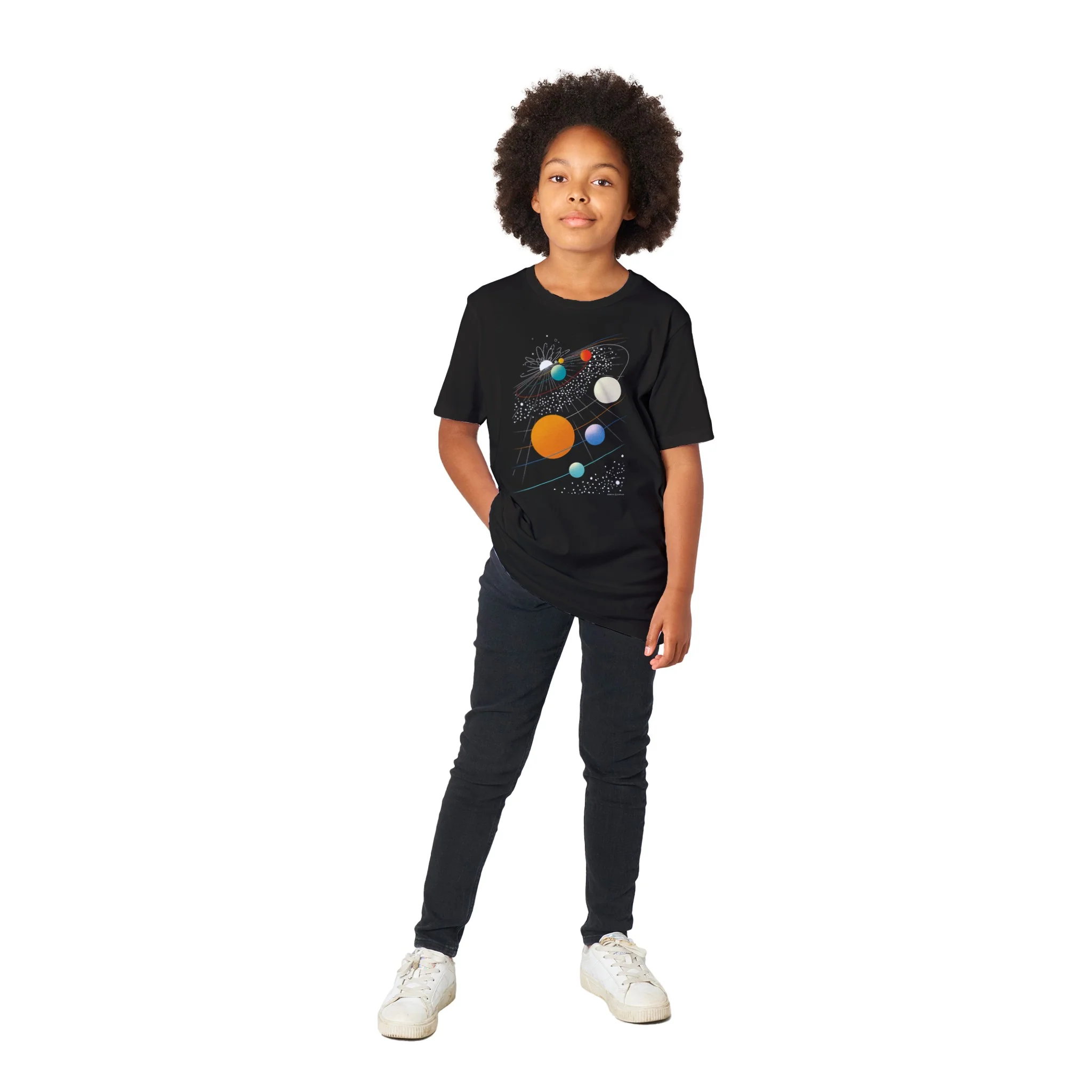 Across the Solar System Youth Graphic Tee