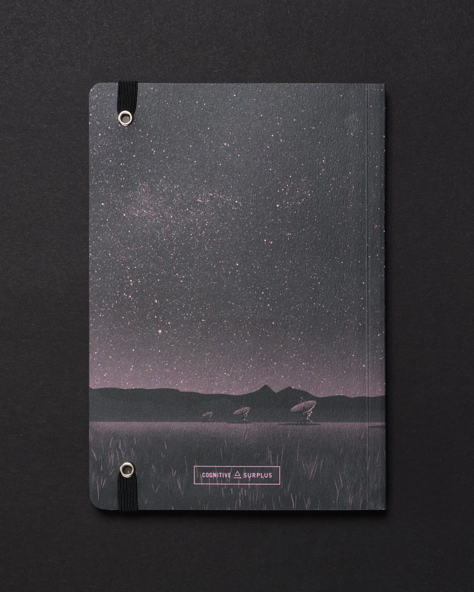 Always Listening: Very Large Array Dark Analysis A5 Softcover Notebook - Image 2