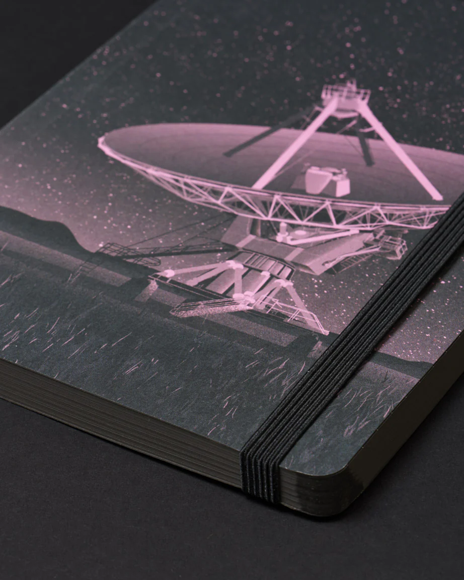 Always Listening: Very Large Array Dark Analysis A5 Softcover Notebook - Image 4