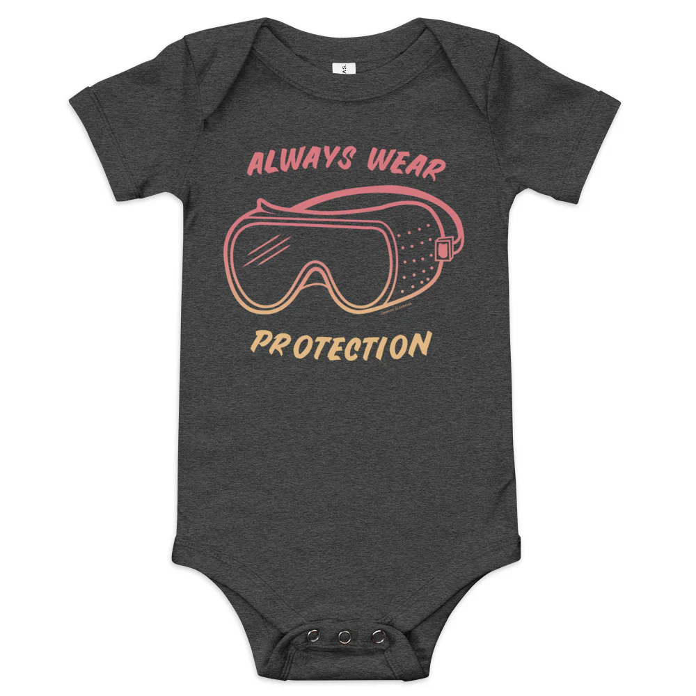 Always Wear Protection Baby Bodysuit - Image 2