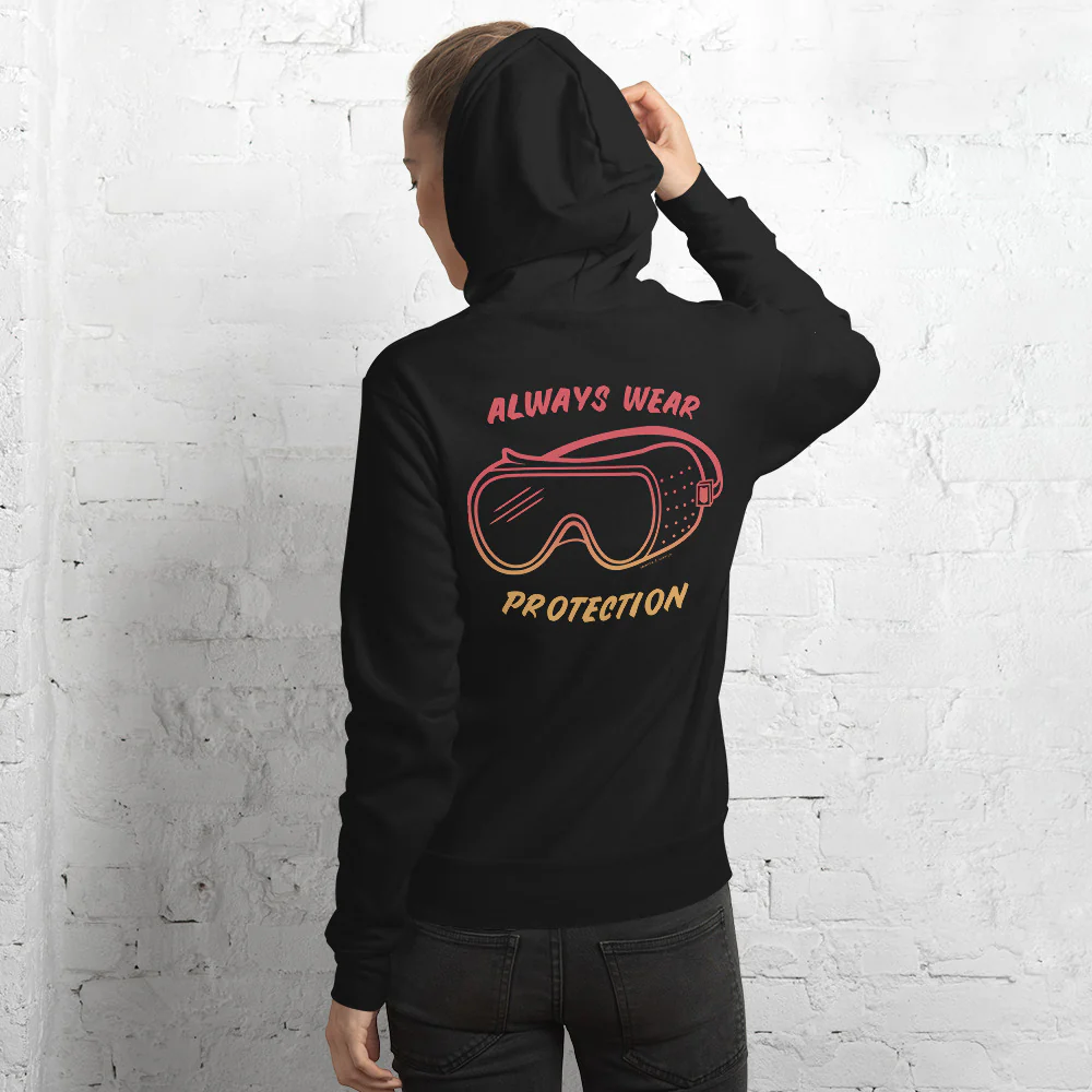 Always Wear Protection Hoodie - Image 5