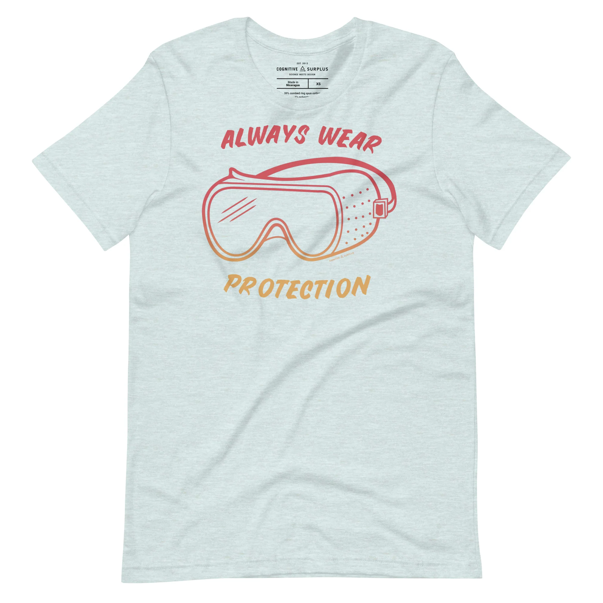 Always Wear Protection - Lab Goggles Graphic Tee - Image 5