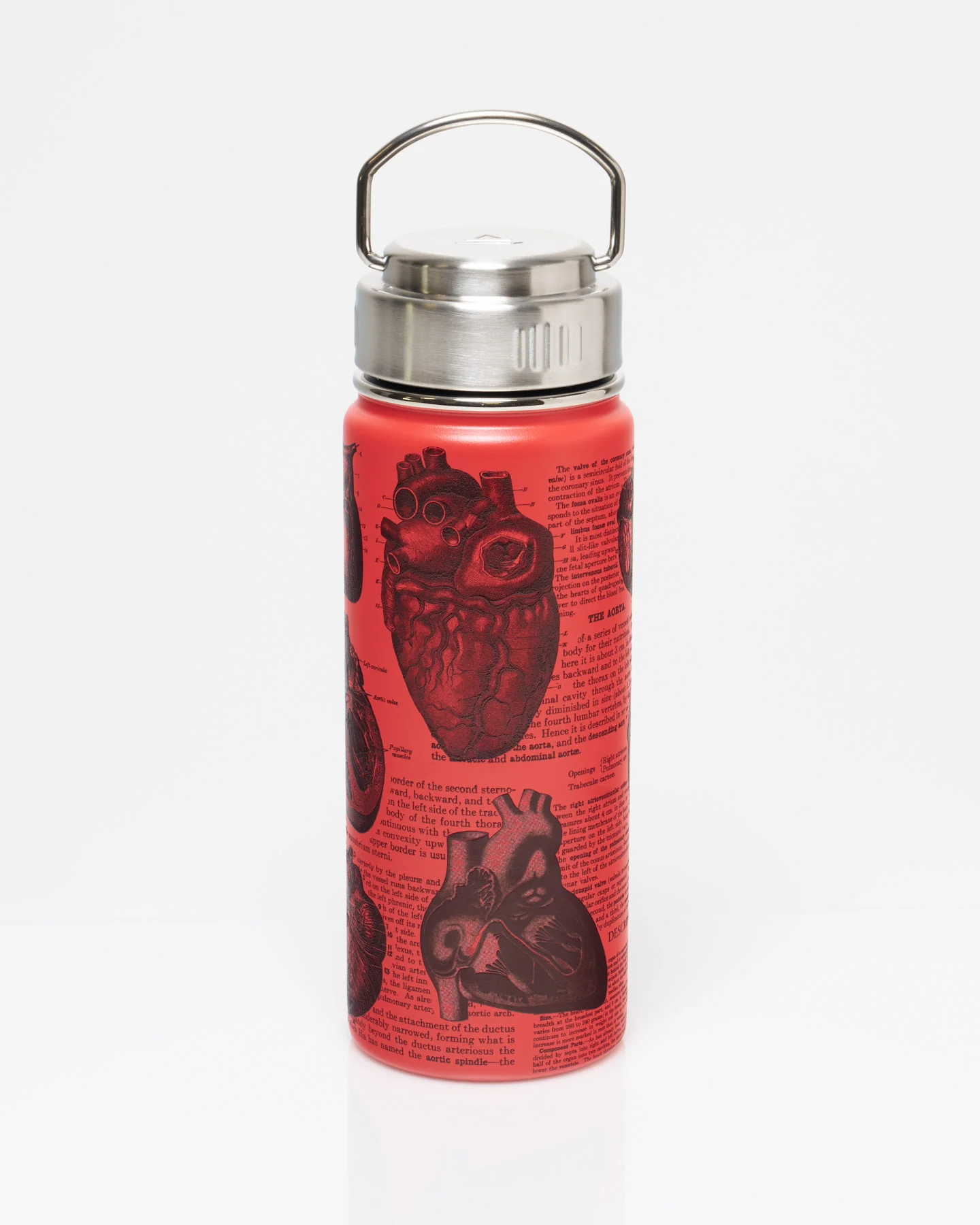 Anatomical Heart 18 oz Steel Bottle - Image 2