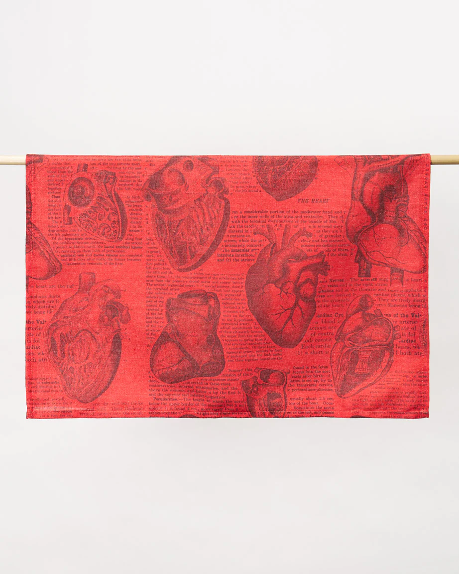 Anatomical Heart Tea Towel - Image 3