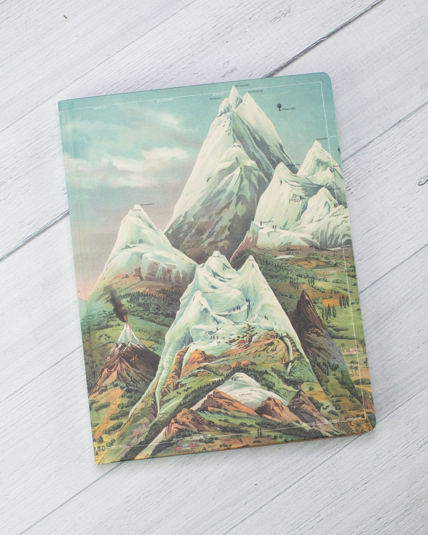 Ascending Regions Hardcover Notebook - Lined/Grid - Image 5