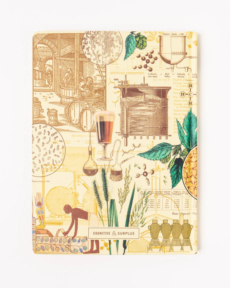 Beer Brewing Science Hardcover Notebook - Dot Grid - Image 2