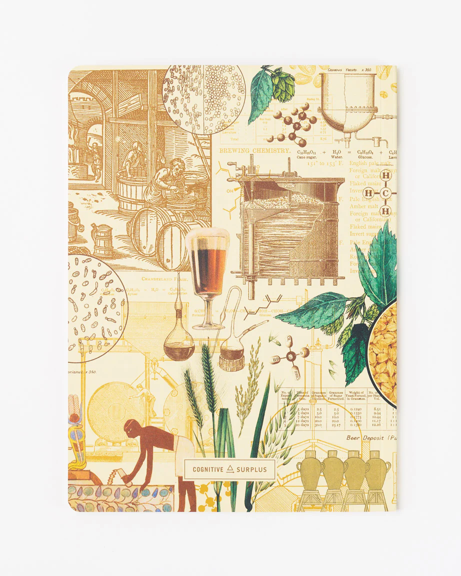 Beer Brewing Science Softcover Notebook - Lined - Image 2