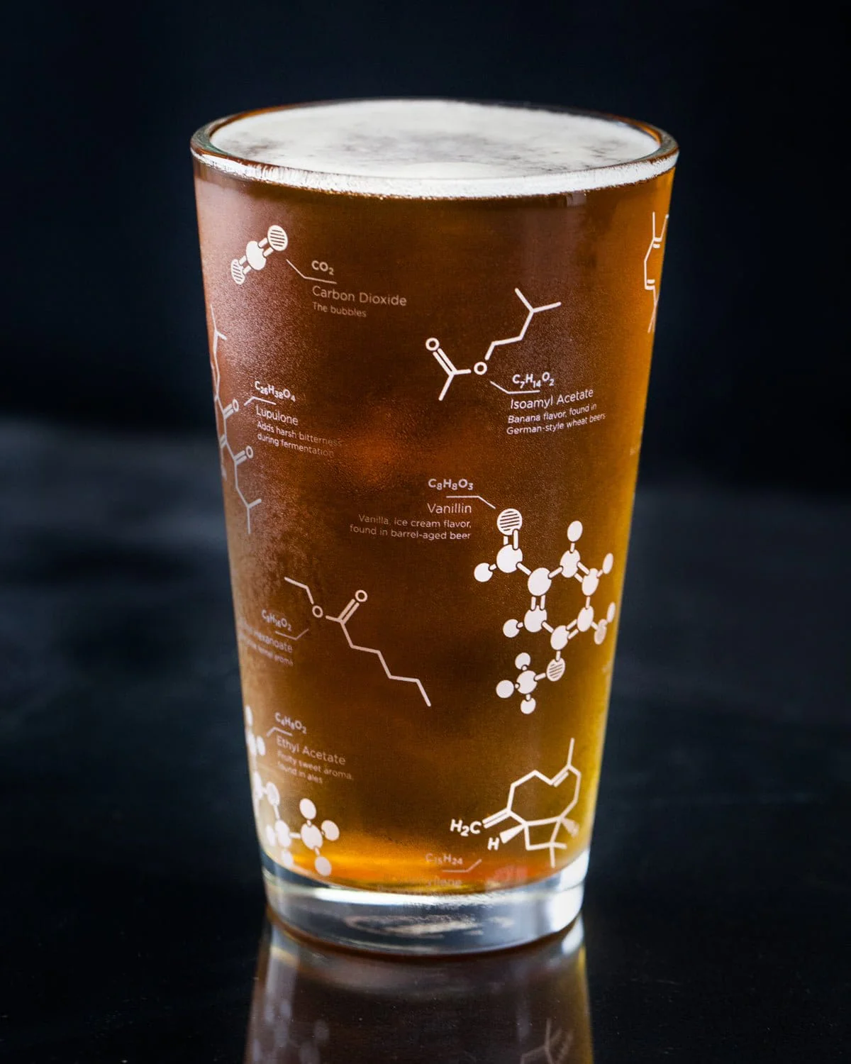 Beer Chemistry Pint Glass Set - Image 3