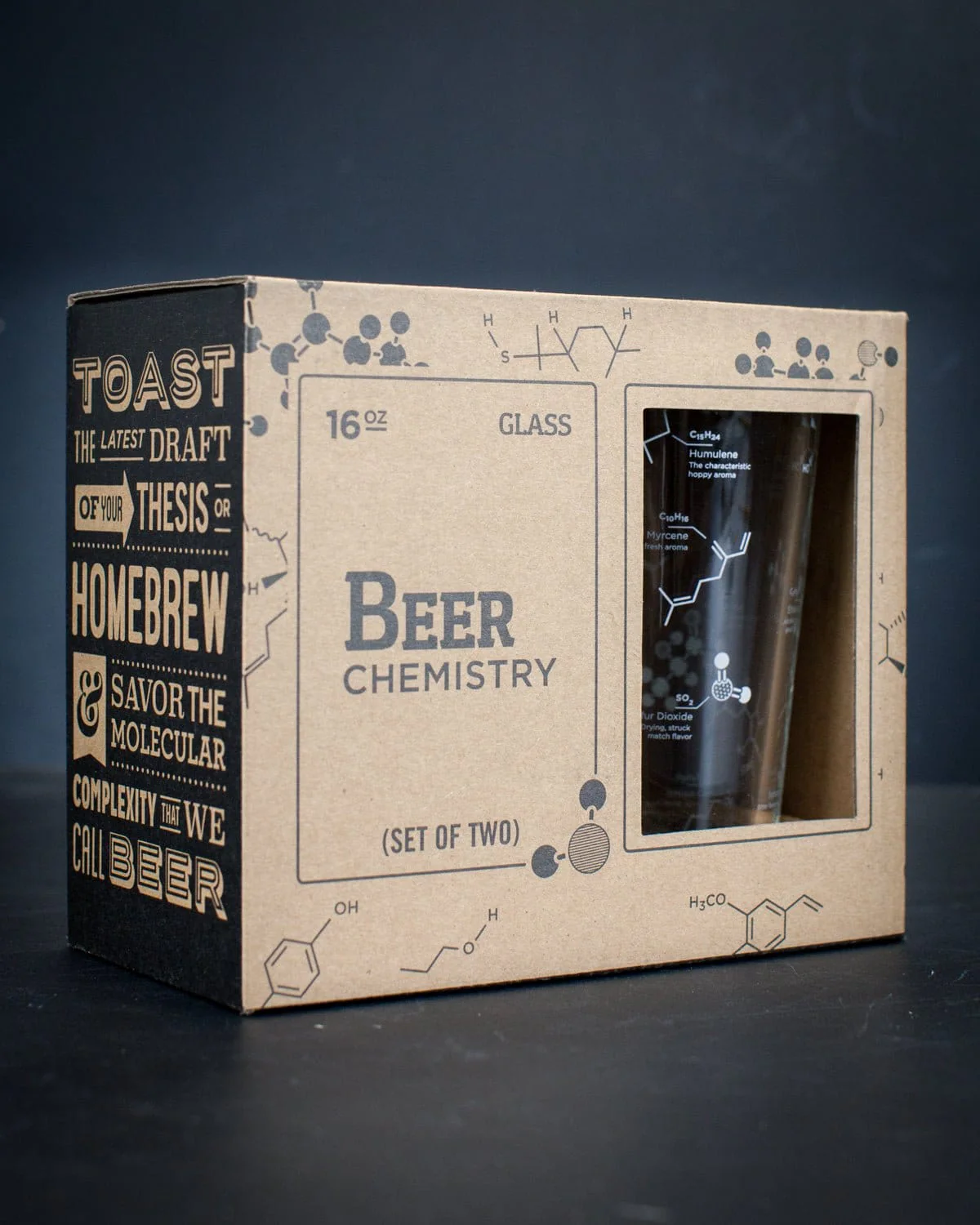 Beer Chemistry Pint Glass Set - Image 4