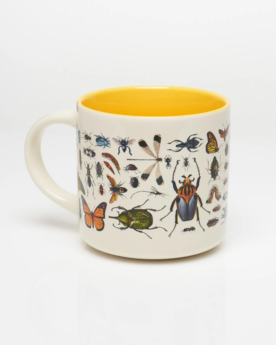 Beetles & Butterflies, Flutter & Fly 15 oz Ceramic Mug - Image 2