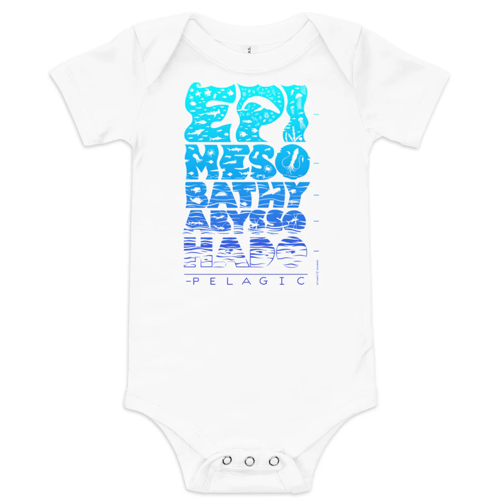 Beneath the Waves Baby Bodysuit - Image 3