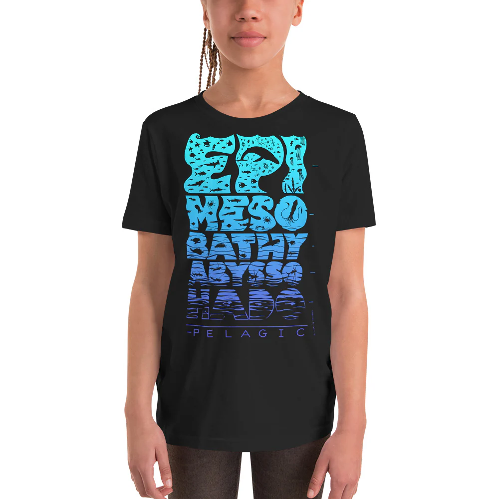 Beneath the Waves Youth Graphic Tee - Image 2