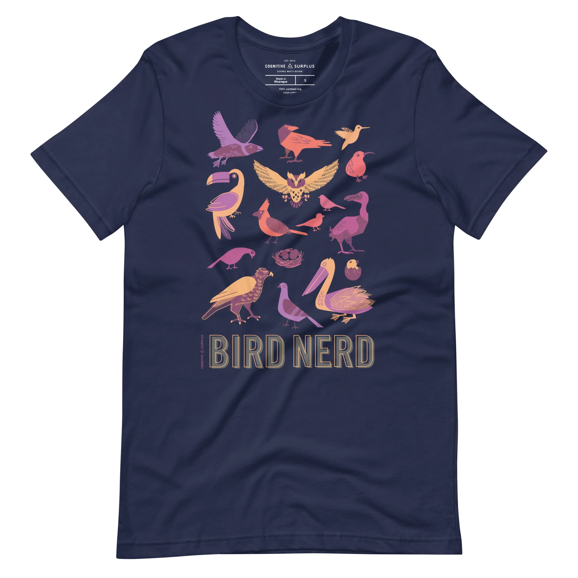 Bird Nerd Graphic Tee - Image 3