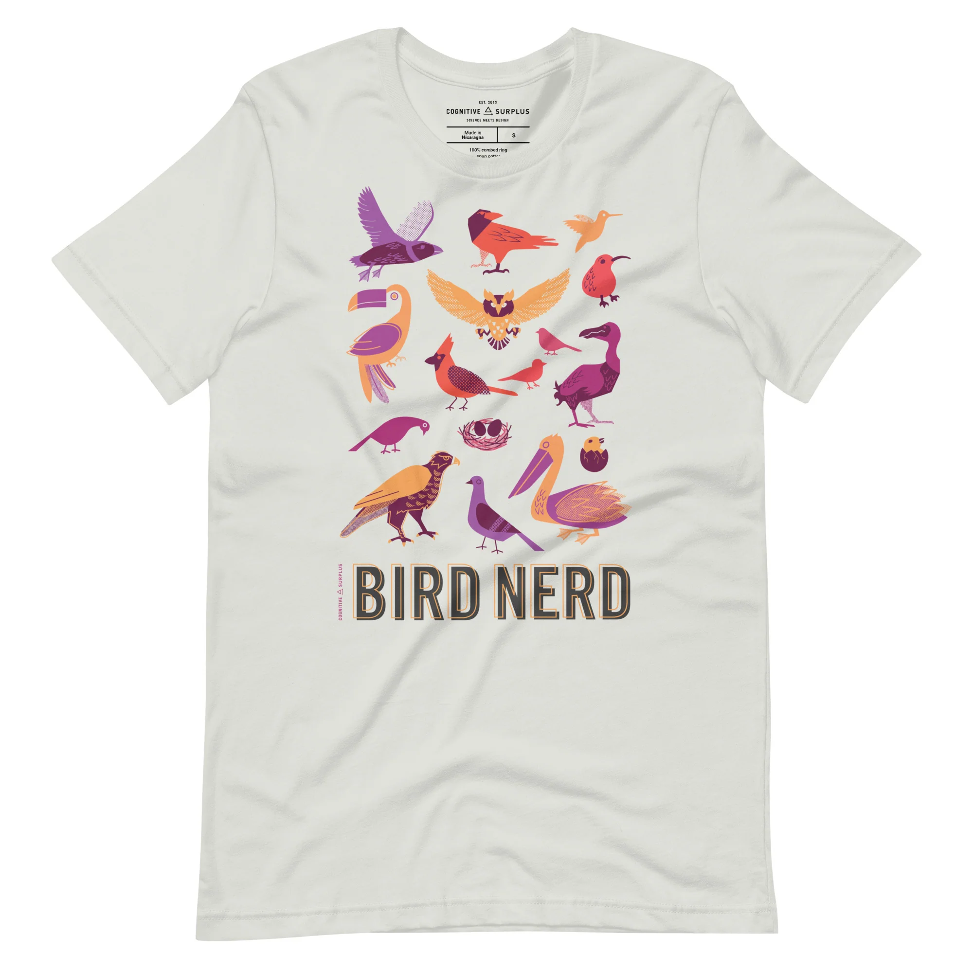 Bird Nerd Graphic Tee - Image 4