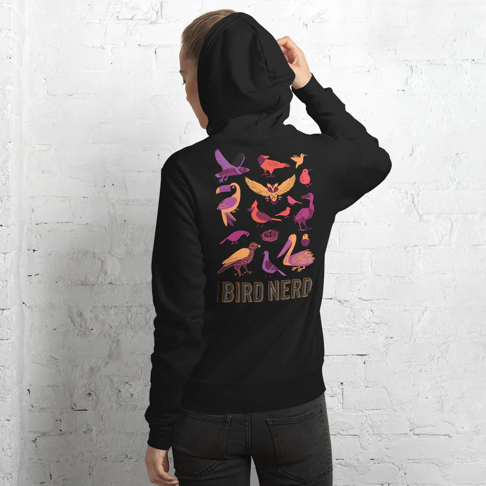 Bird Nerd Hoodie - Image 2
