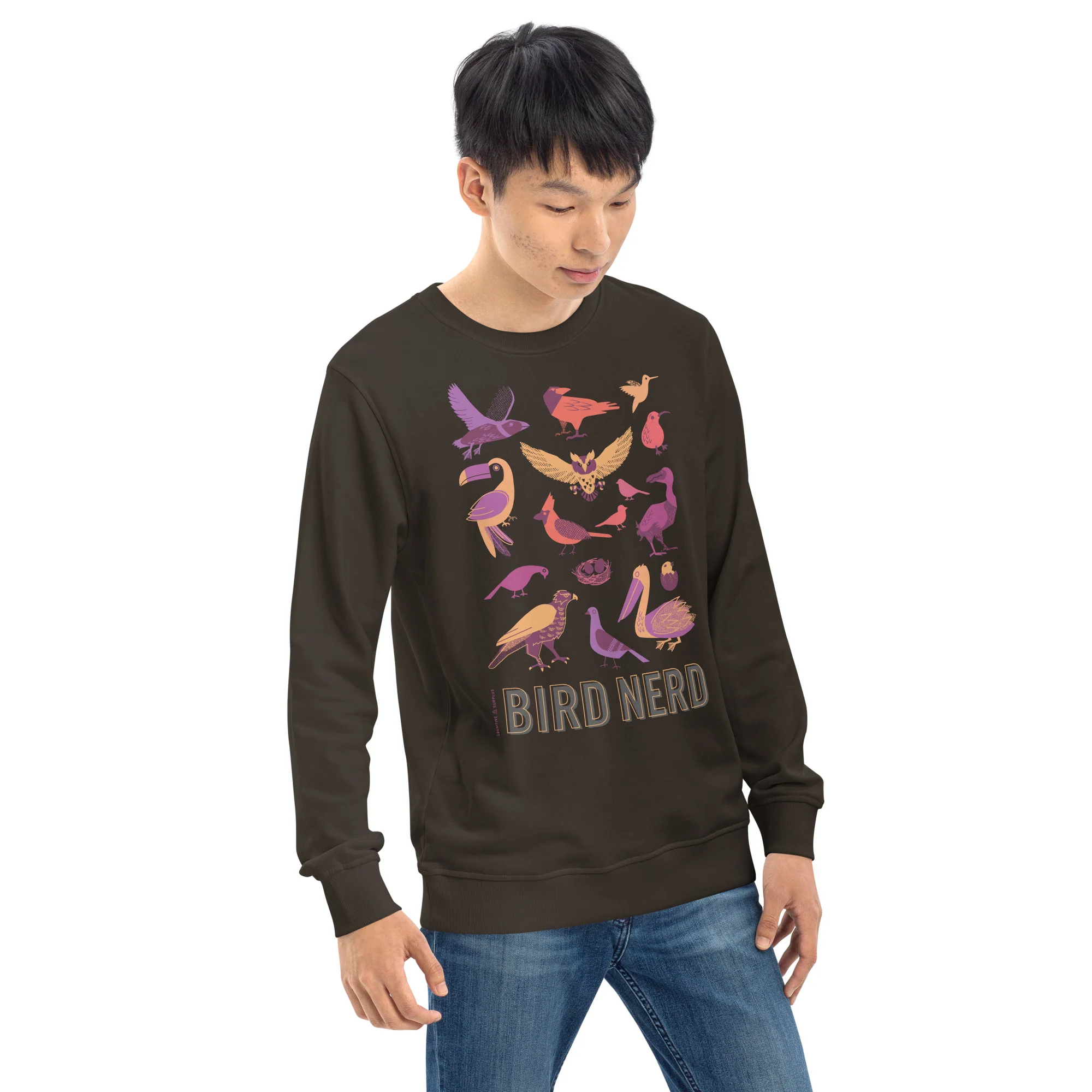 Bird Nerd Sweatshirt - Organic - Image 3