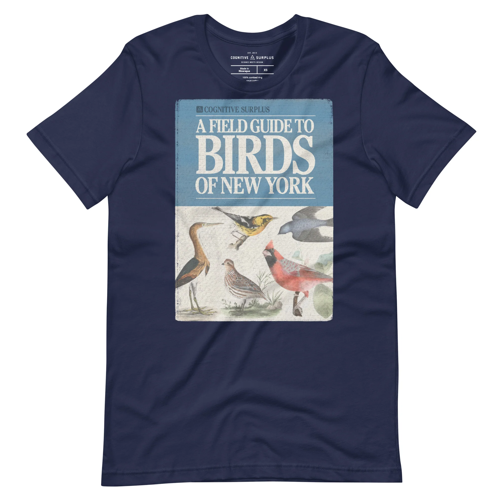Birder Field Guide Graphic Tee