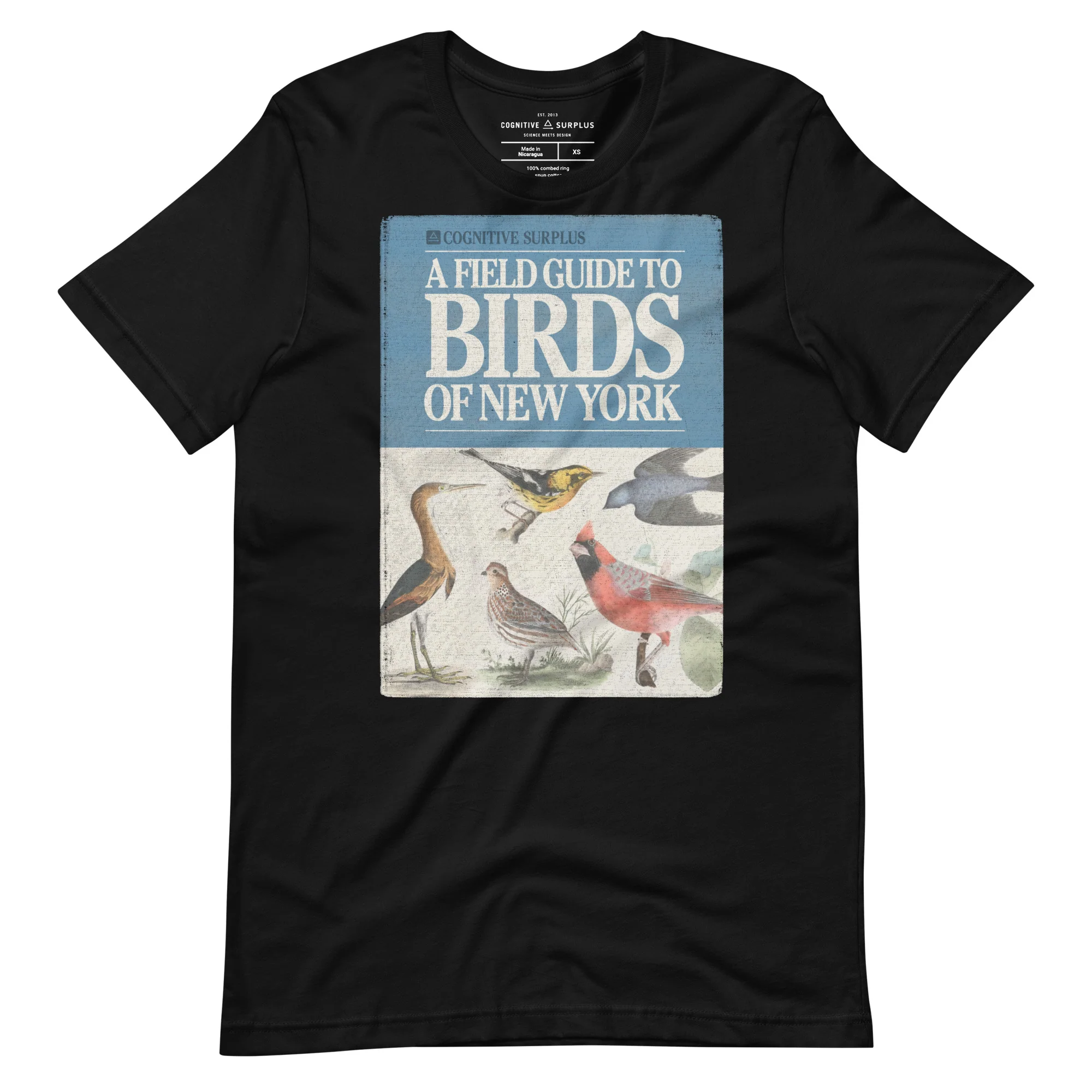 Birder Field Guide Graphic Tee - Image 2