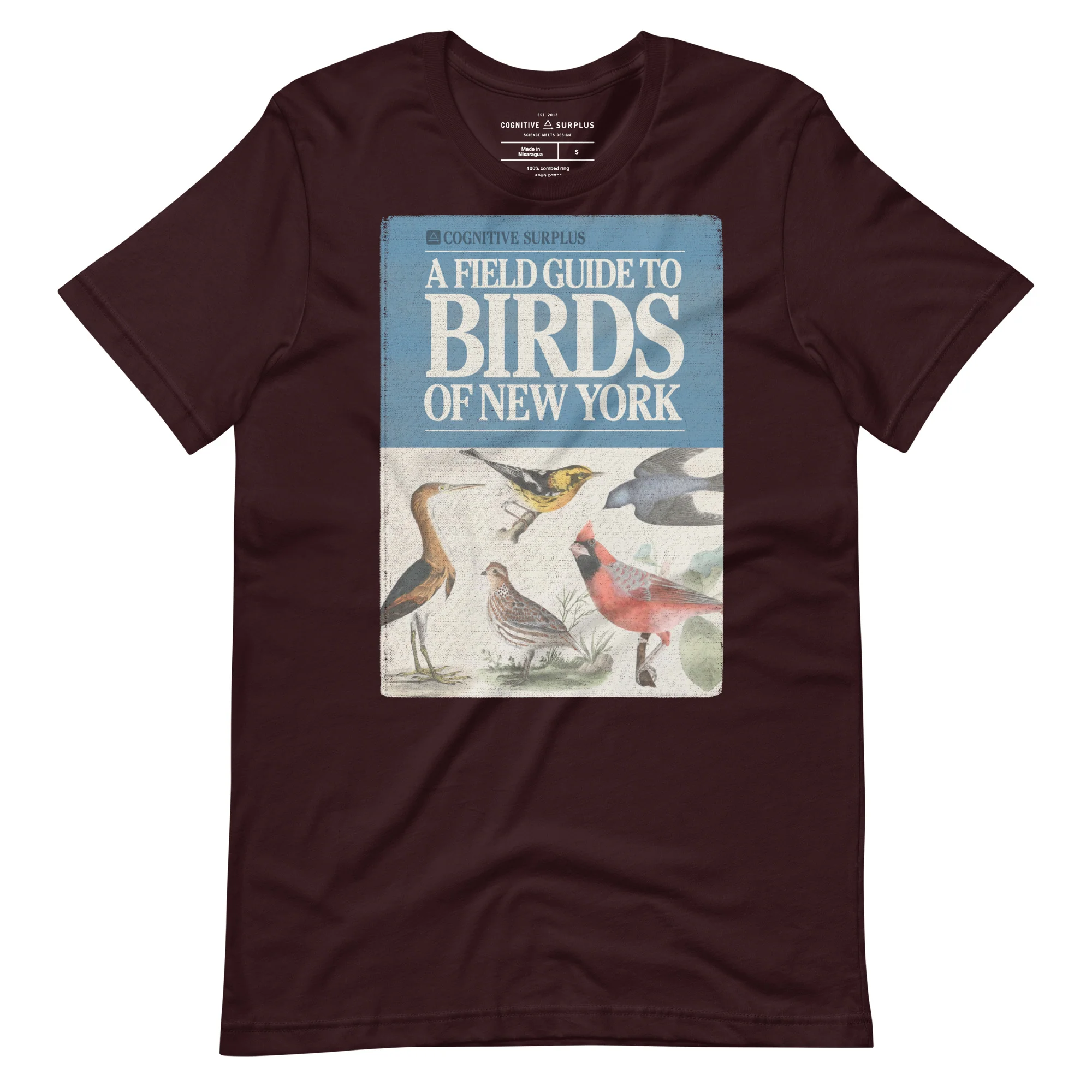 Birder Field Guide Graphic Tee - Image 3