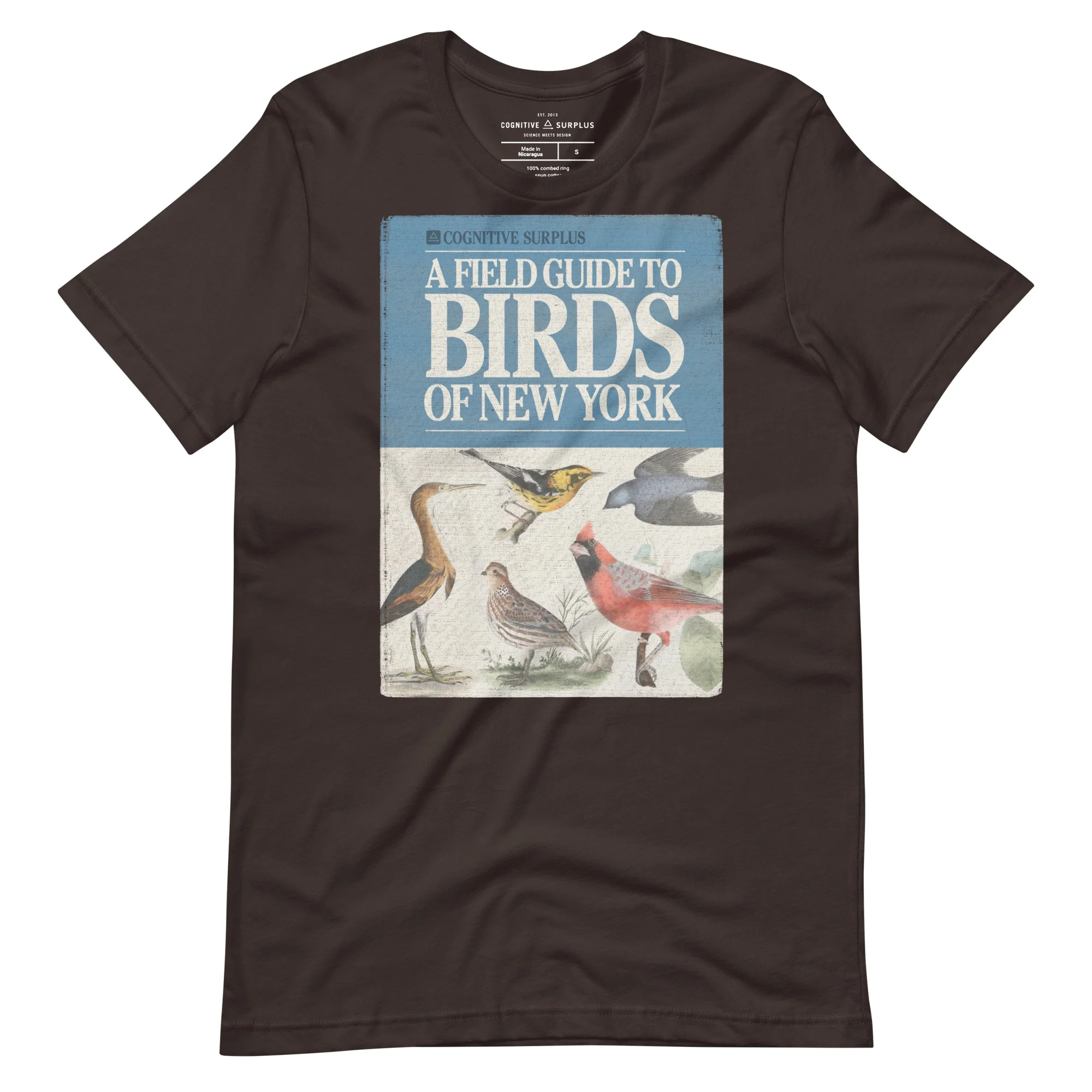 Birder Field Guide Graphic Tee - Image 4