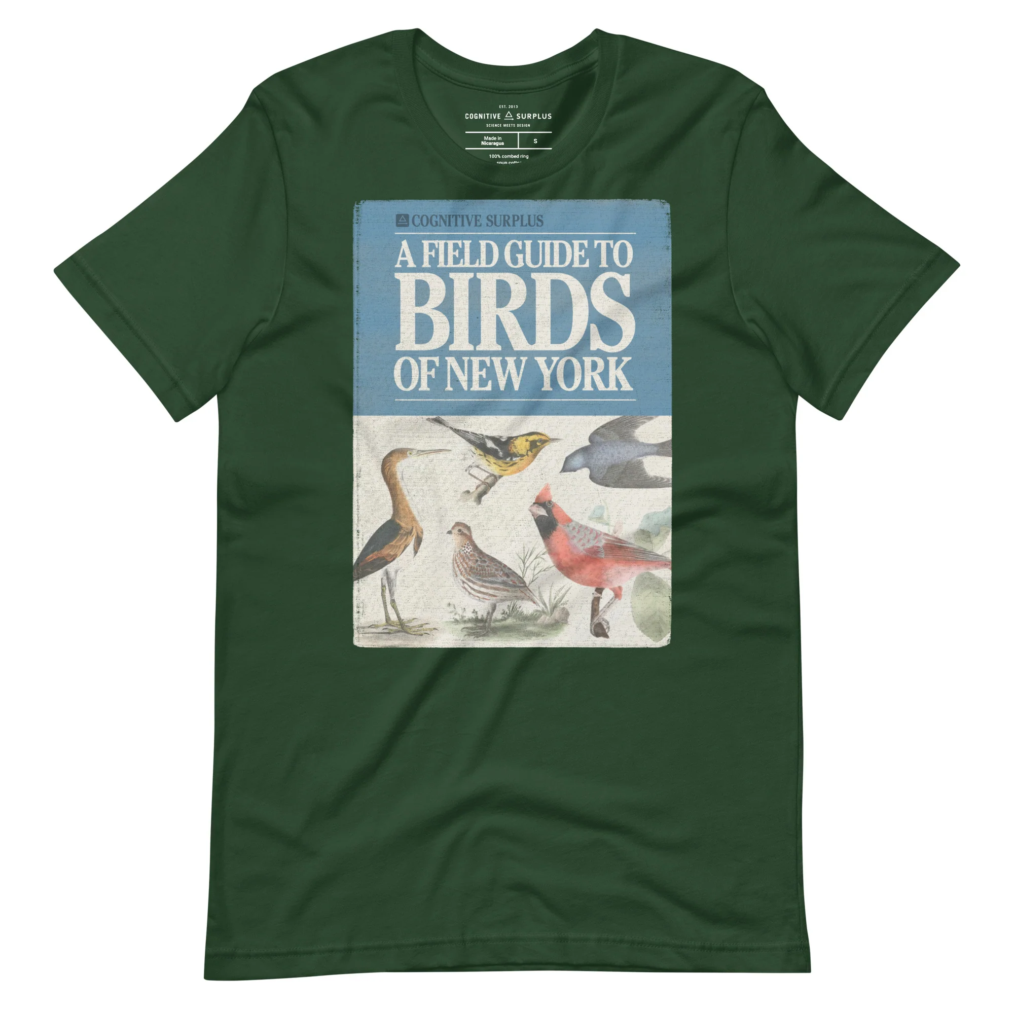 Birder Field Guide Graphic Tee - Image 5