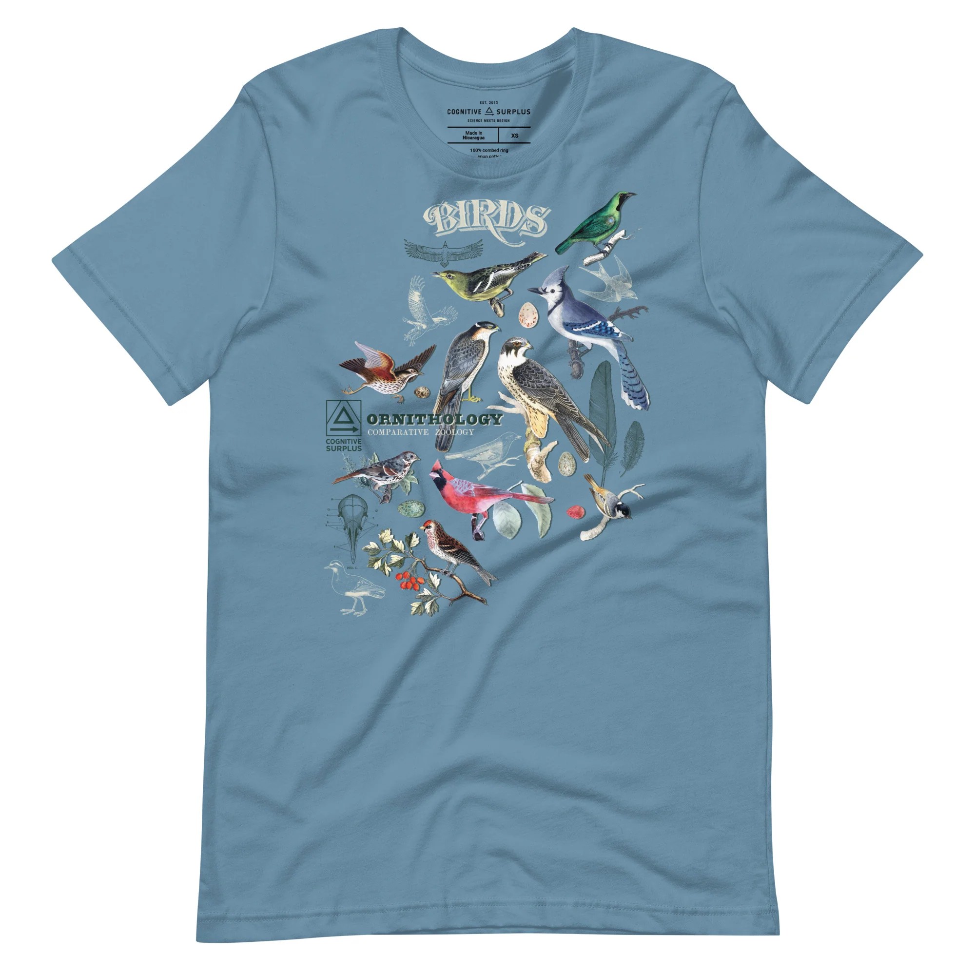 BIRDS! Ornithology Graphic Tee