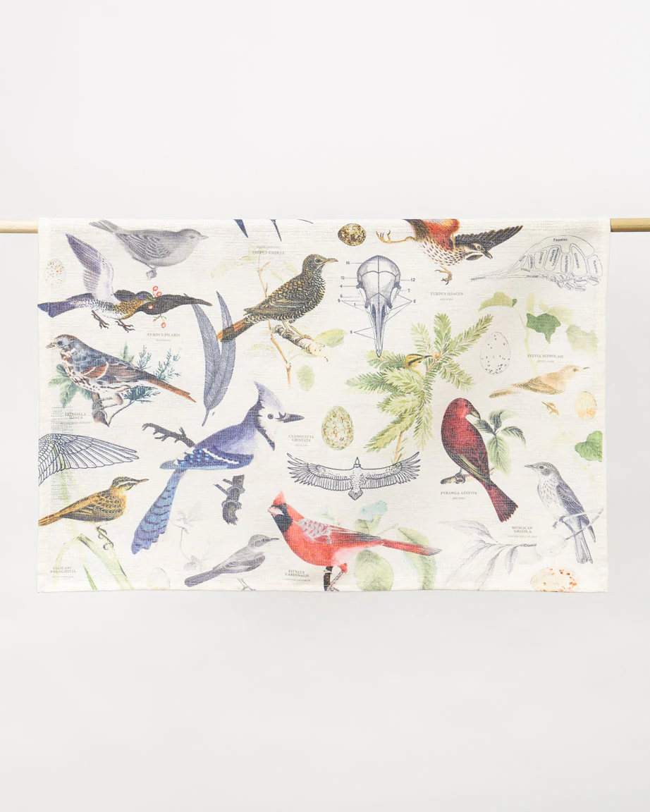 Birds Tea Towel - Image 4