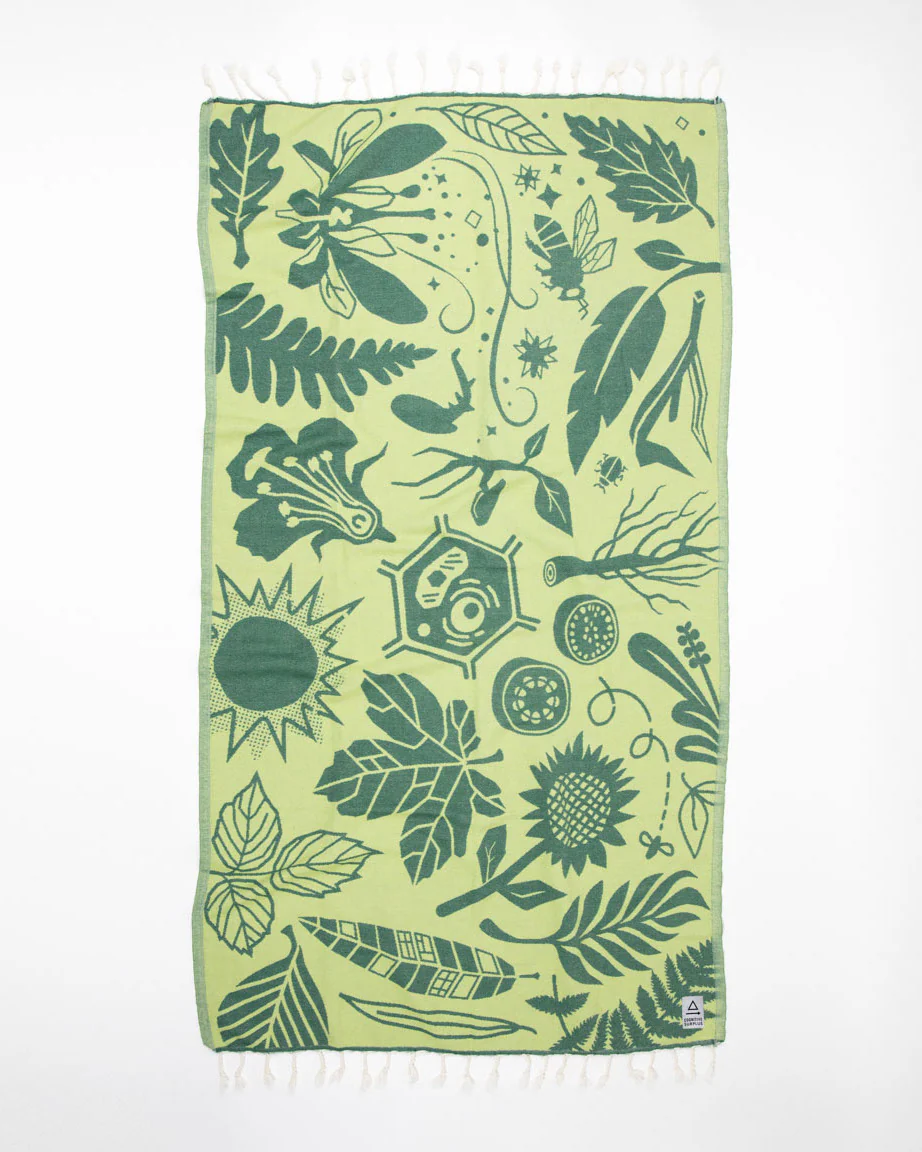 Botanical Dreams Turkish Towel - Image 2