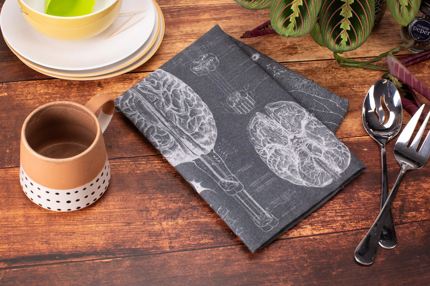 Brain & Neuroscience Science Tea Towel - Image 2
