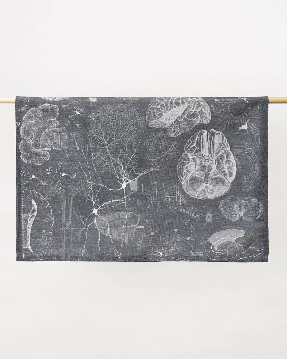 Brain & Neuroscience Science Tea Towel - Image 3