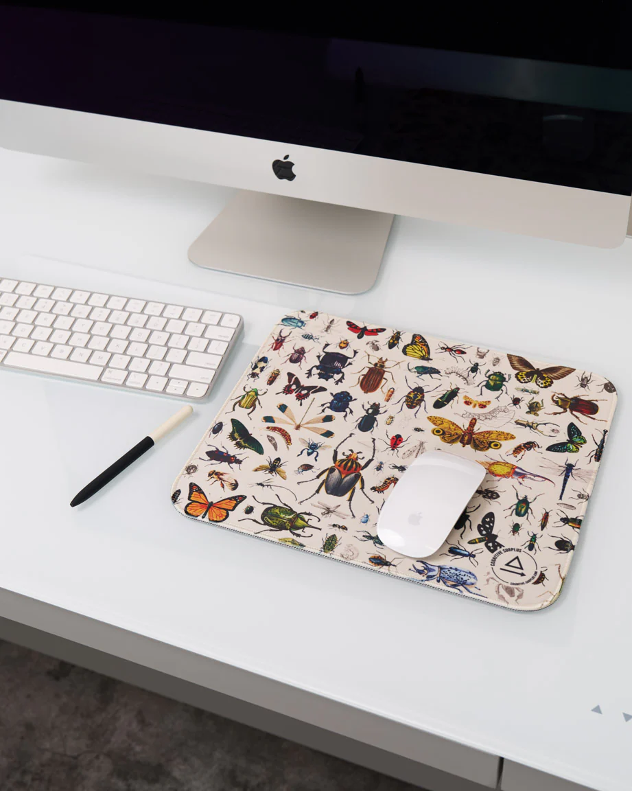 Butterflies & Beetles Mouse Pad - Image 2