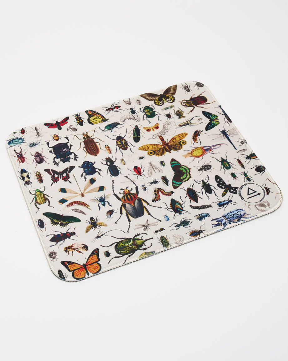 Butterflies & Beetles Mouse Pad - Image 3