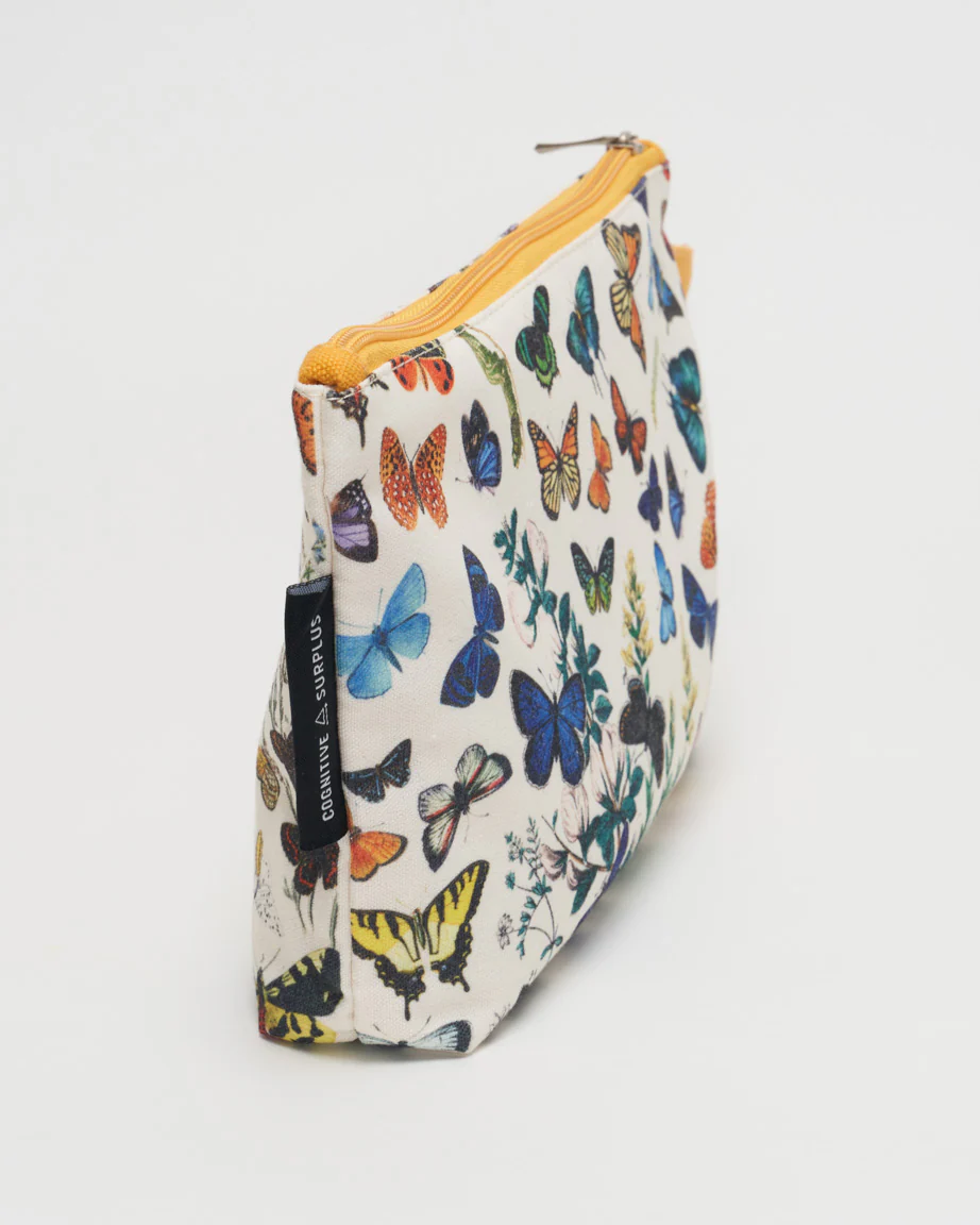 Butterfly Garden Pencil Bag - Image 4