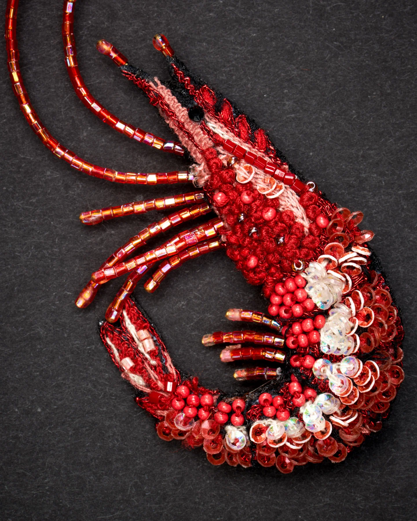 Caridean Shrimp Pin - Trovelore - Image 2