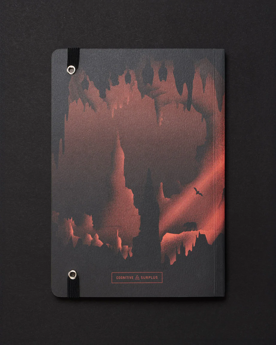 Caves Dark Analysis A5 Softcover Notebook - Image 2