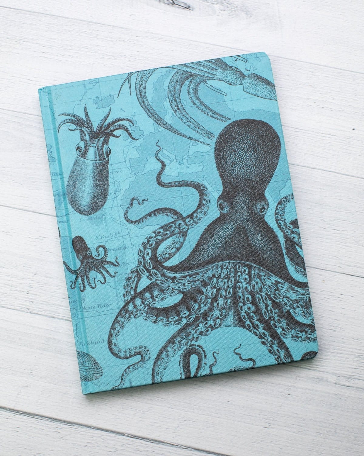 Octopus & Squid Hardcover Notebook - Lined/Grid - Image 5