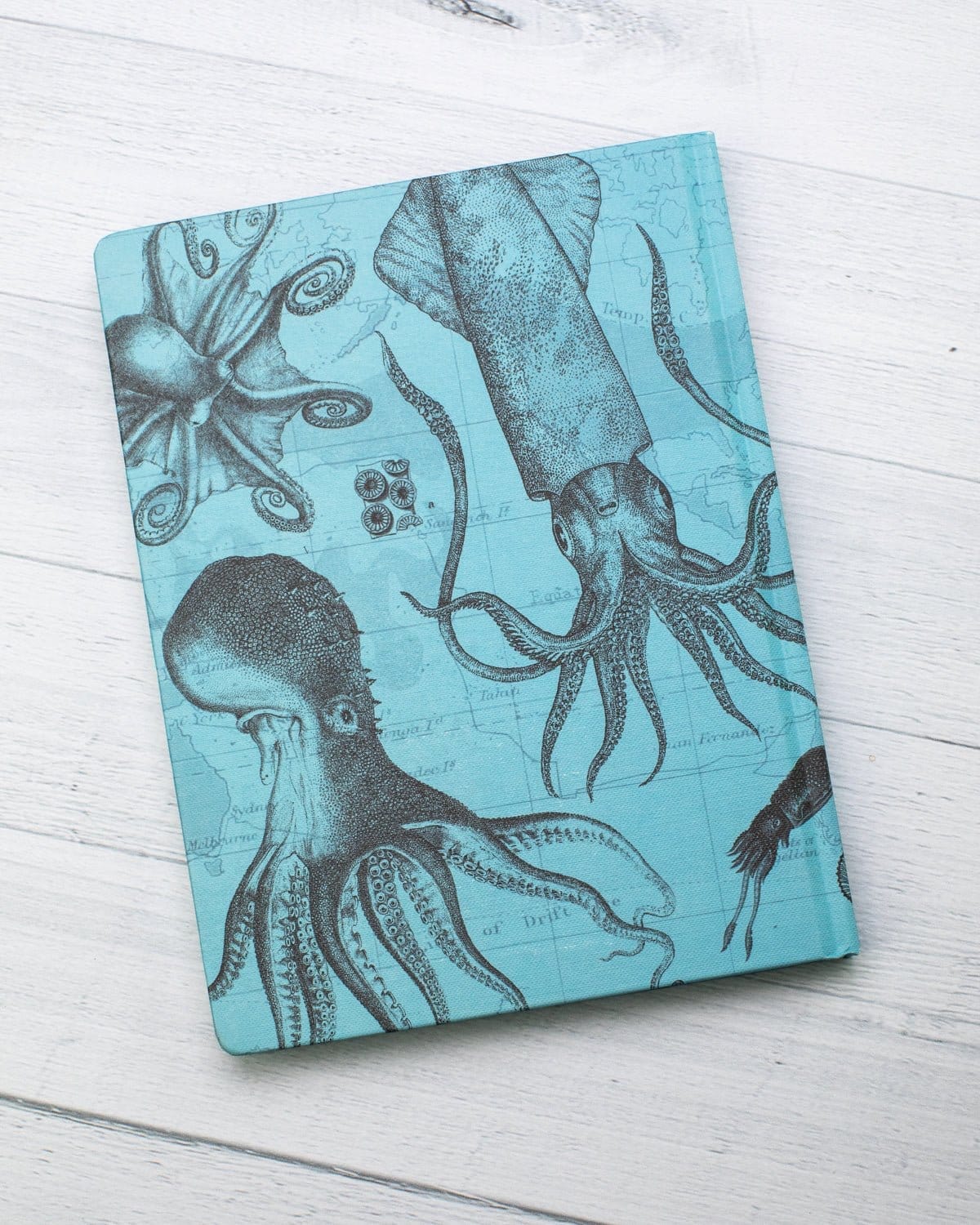 Octopus & Squid Hardcover Notebook - Lined/Grid - Image 6