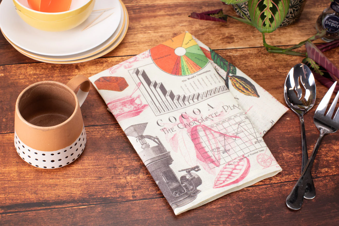 Chocolate Making Tea Towel - Image 2