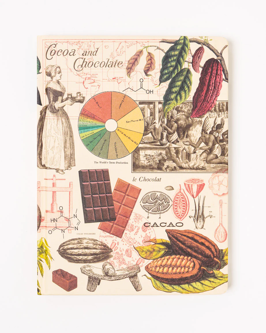 Chocolate Science Hardcover Notebook - Lined / Grid