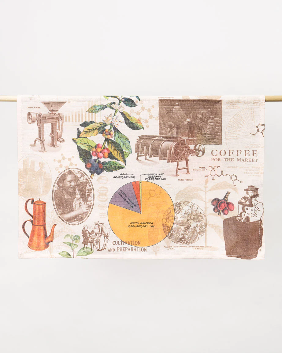 Coffee Science Tea Towel - Image 3