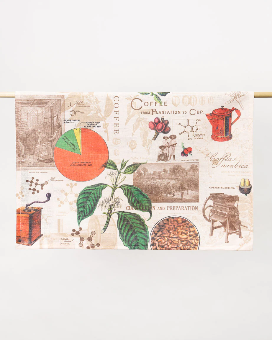 Coffee Science Tea Towel - Image 4