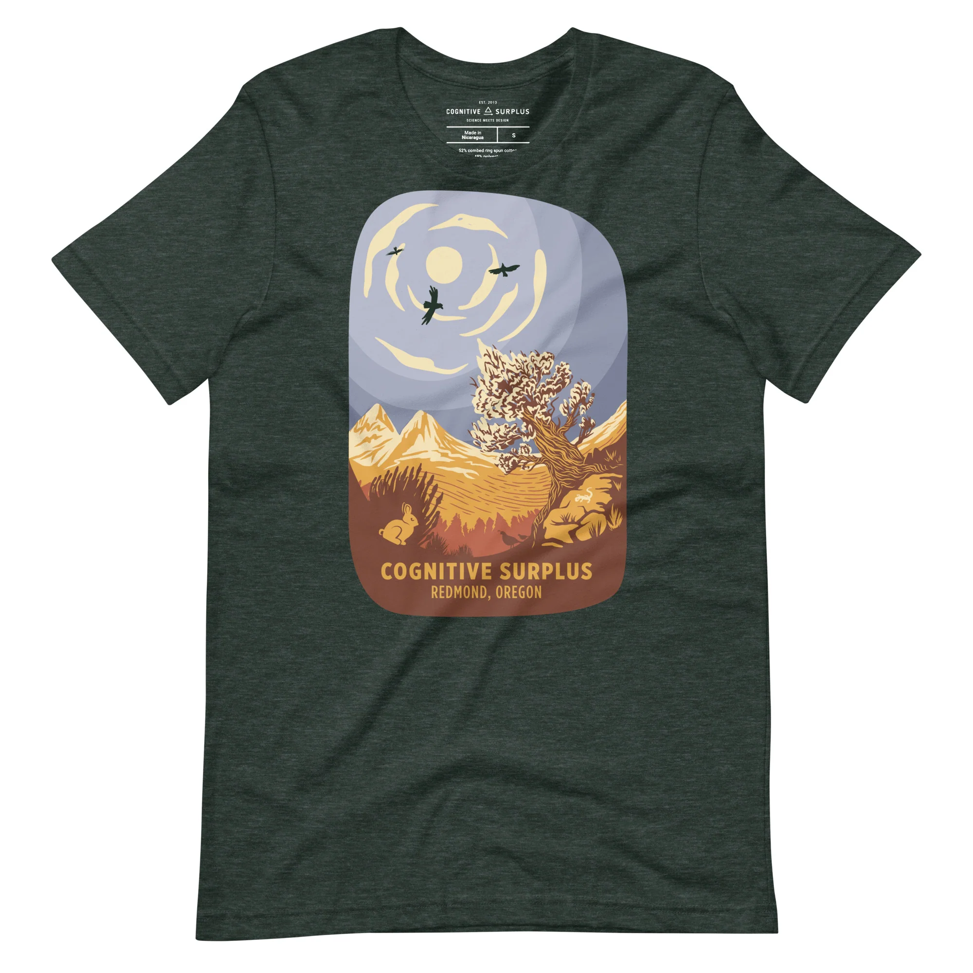 Cognitive Surplus Redmond Ecosystem Graphic Tee - Image 2