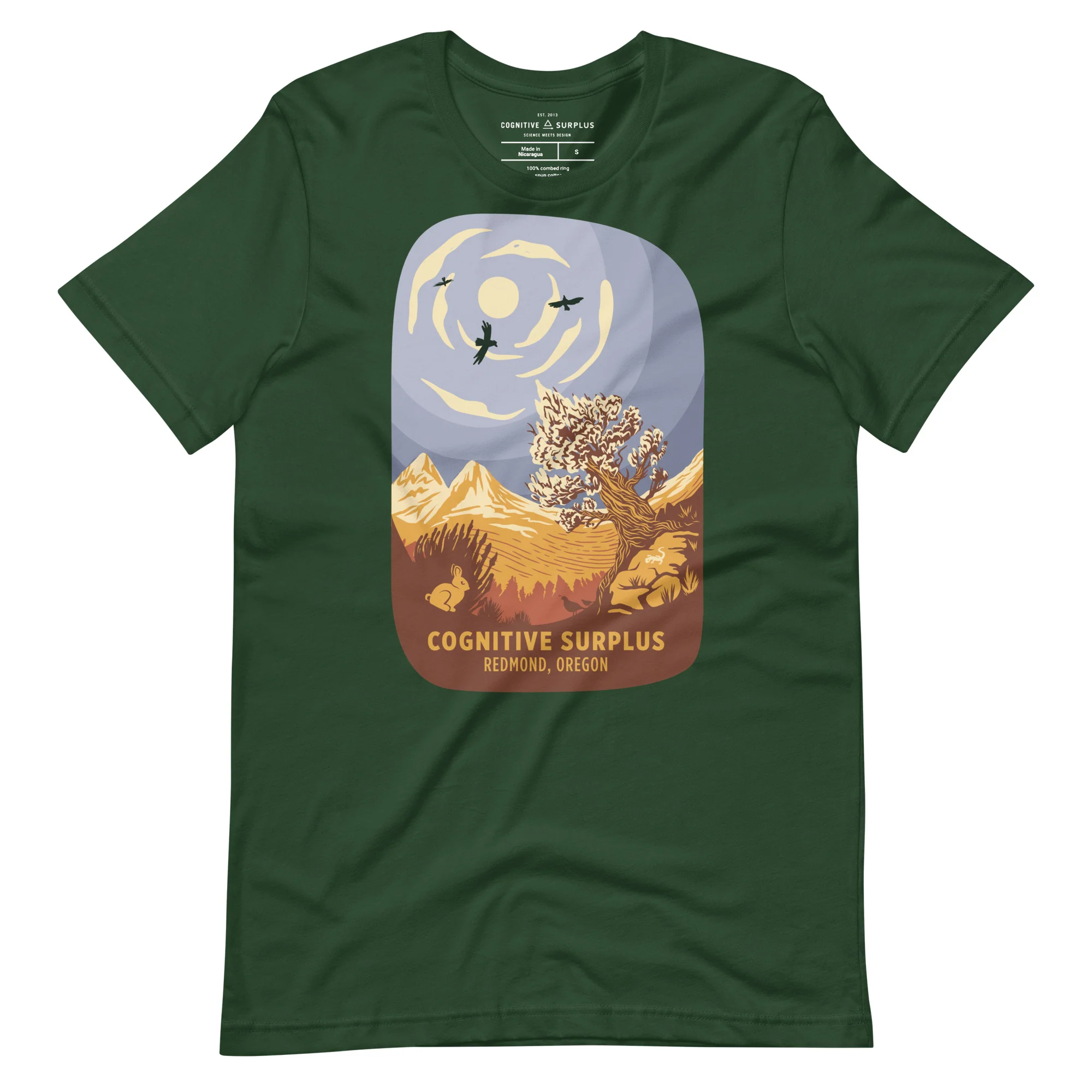 Cognitive Surplus Redmond Ecosystem Graphic Tee - Image 4
