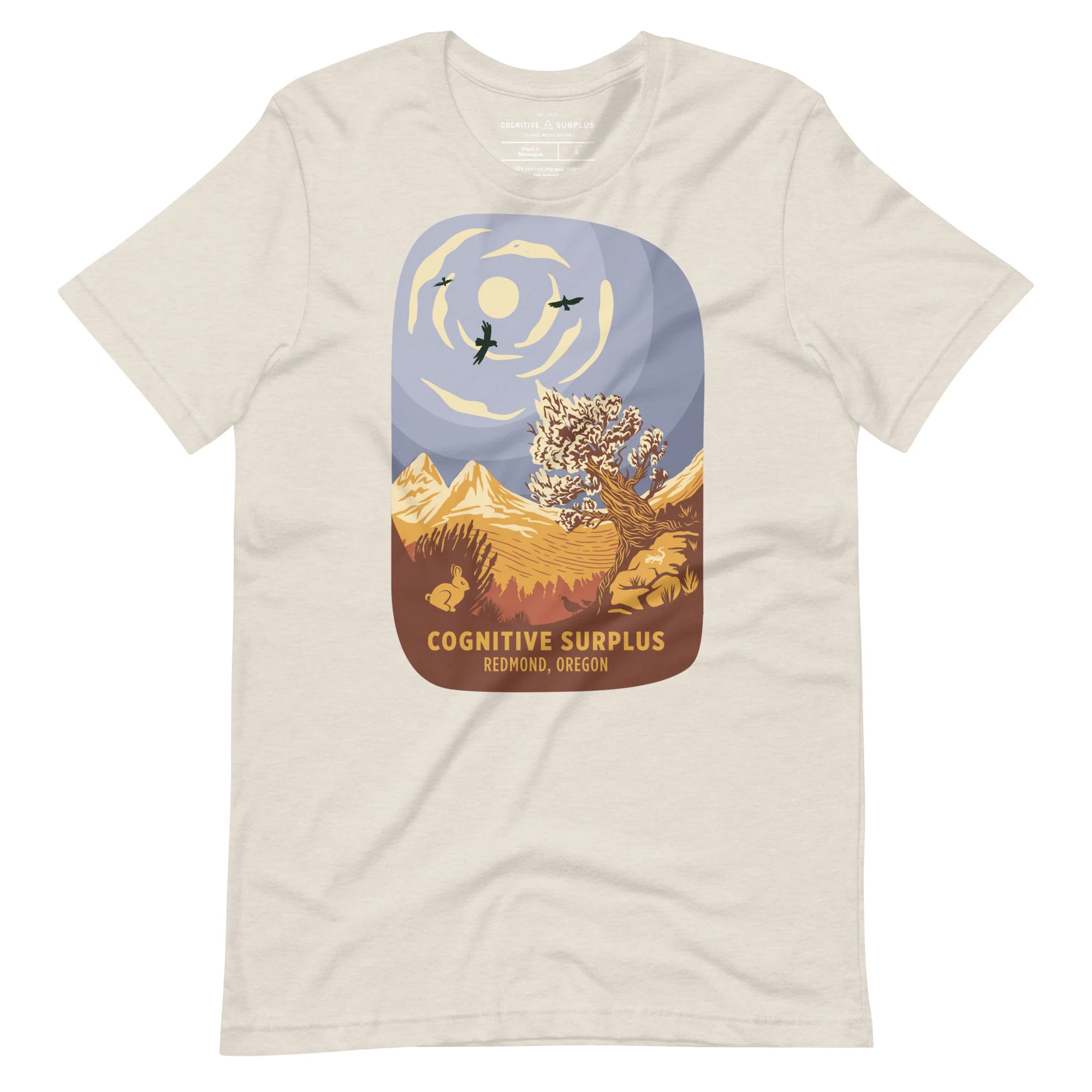 Cognitive Surplus Redmond Ecosystem Graphic Tee - Image 5