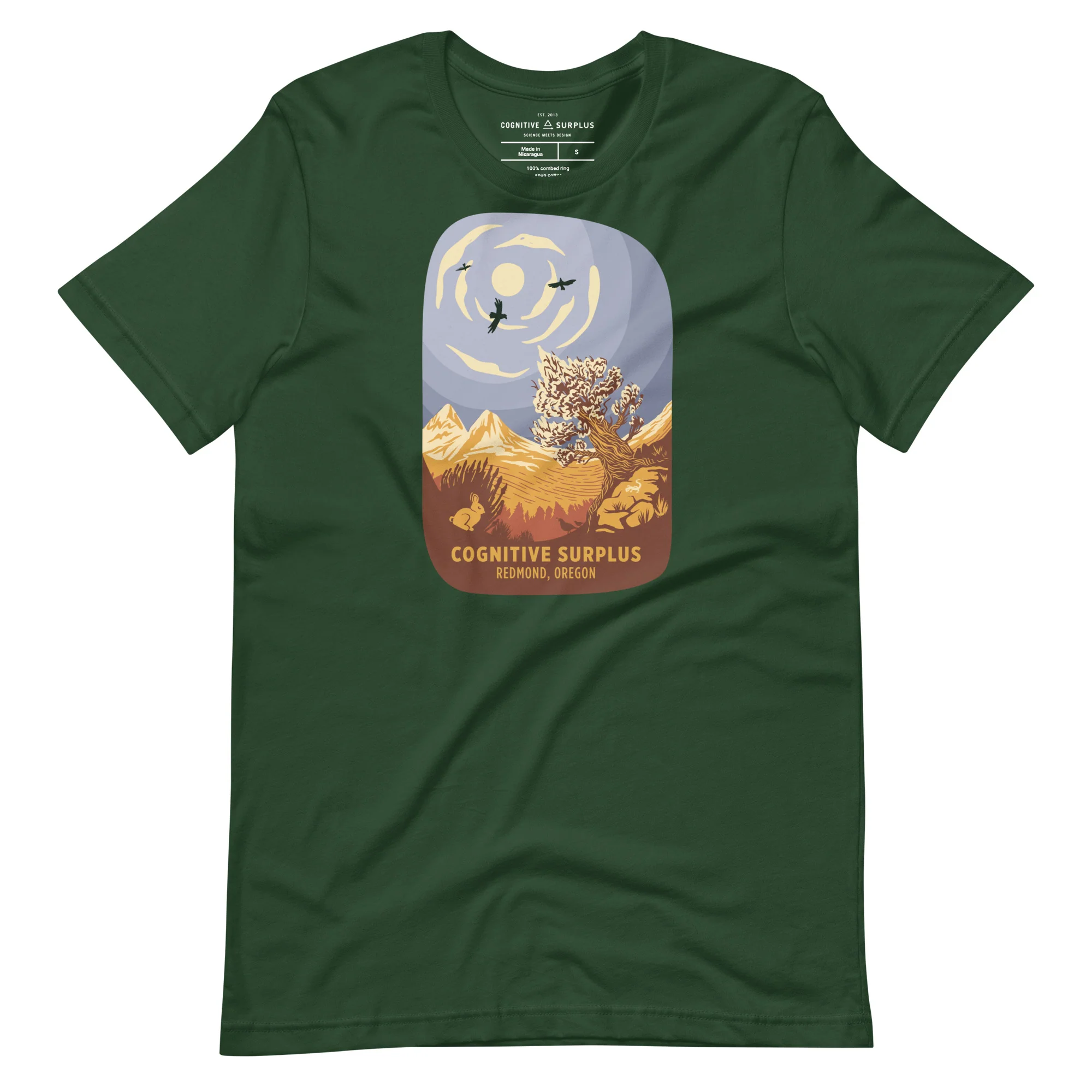 Cognitive Surplus Redmond Ecosystem Graphic Tee - Image 3